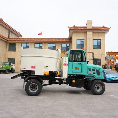 4500 Horizontal Mouth concerte Mixer Truck