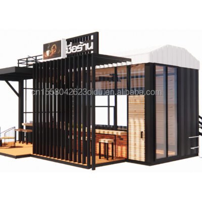 High Quality Mobile European Apartment Expandable Container House with Modern Prefab Construction Methods