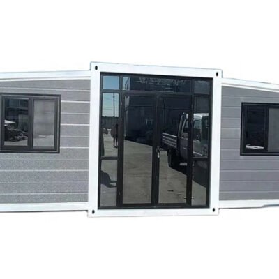 20ft Prefab Container Bar Restaurant Urban Industrial Modular Outdoor Container Bar with Rooftop Seating