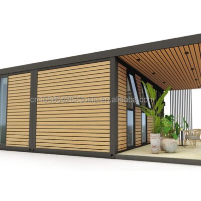 High Quality Modular Design Prefabricated Luxury Container Hotel Residential Office Use with Living Room