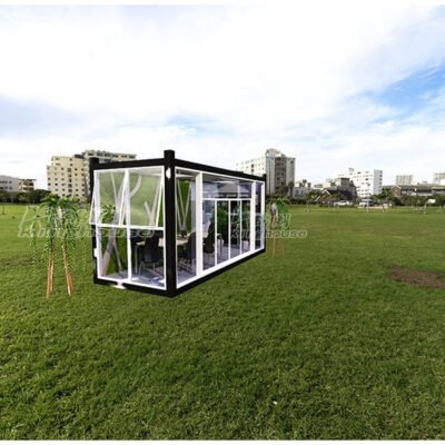 Expandable Steel Container Homes for Family & Garden Use Portable Sunrooms & Hotel Resorts with European Design