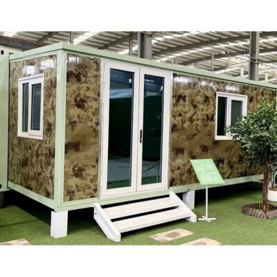 Modern Design Prefabricated House 10ft Modular Foldable Container House Small Container House