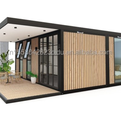 Innovative Modular Space House with Modern Design for Office Building & Hotel Use Modified Shipping Container