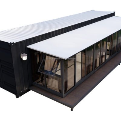 Hot Sale Luxury 40ft Modular Prefabricated Container House Cheap Detachable Dormitory Living Flat Pack Industrial Design