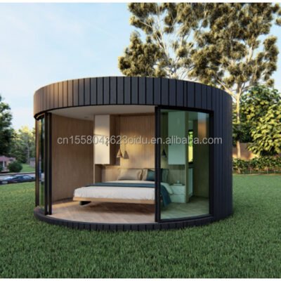 Durable Steel Structure Foldable Container House with Aluminum Alloy Windows and Doors for Backyard Garden Studio Shed New Pro