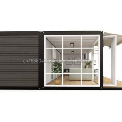 REMOTE Factory Customizable Size 10Ft 20 FT 30 Feet 40 Foot Folding Expandable Home Prefab Modular House for Tiny Villa Office