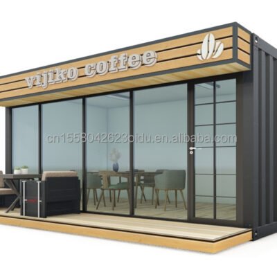Customizable Breathable Modular Multifunctional Container Houses for Hotels Bars Restaurants & Outdoor Spaces Postmodern Design