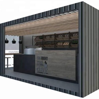 Custom 40ft Outdoor Above Ground Steel Container Swimming Pool with Spa for House Use