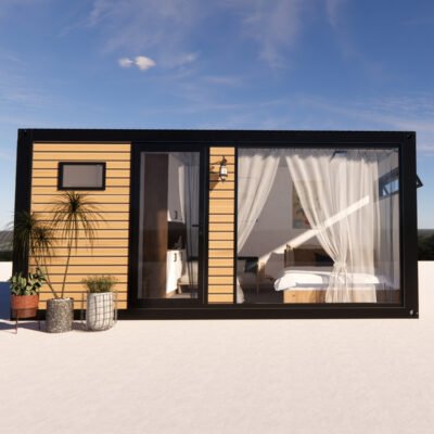 Remote High-Quality Z-Type Foldable Container House for Camps