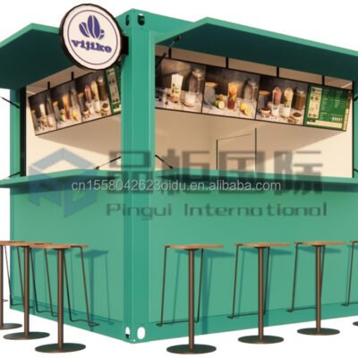 REMOTE Ready Made to Ship Hospital Kiosk Camping Folding Container Home with 2 3 4 Bedroom Living Room Prefab Houses for Sale