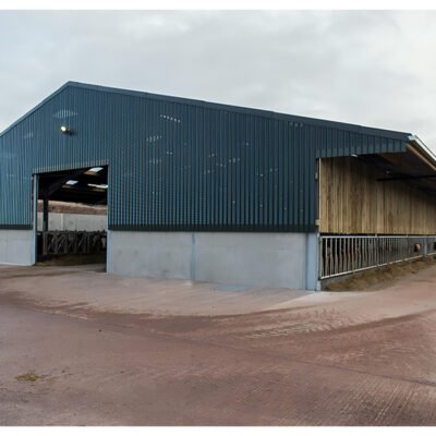 Farm Storage Building with Steel Frame