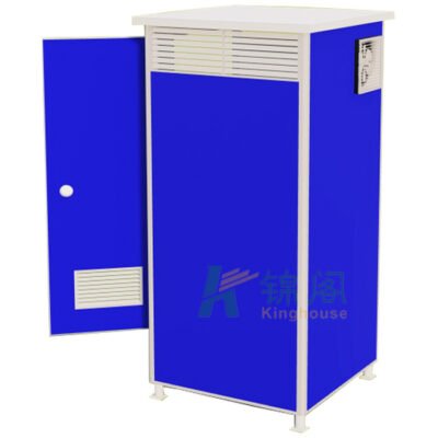 Modern Design Outdoor Prefabricated Mobile Toilet Convenient Portable Public Bathroom Constructed with Steel Sandwich Panel