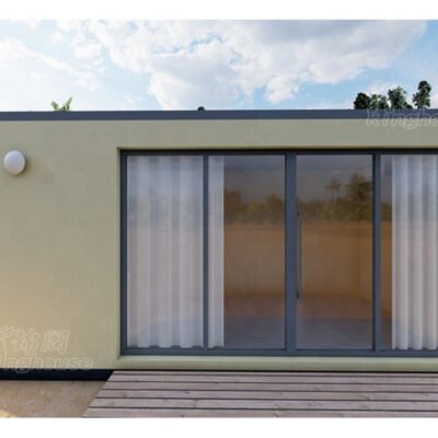 20ft Detachable Tiny House with Natural Lighting for Artist Studio and Private Craft Room in Residential Property Gardens