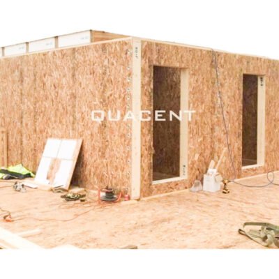 Two Story Prefab Light Steel Structure Villa Multi-family Home with Complete Housing Solutions for Residential Projects