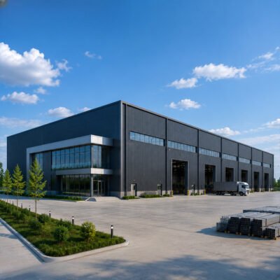 Prefab Steel Structure Workshop Building Steel Structural Design Metal Building Warehouse Prefab Workshop Metal Frame Building