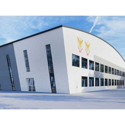 Customized Steel Frame Structure for Commercial Building