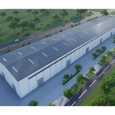Steel Structure Frame with Seismic Resistant Design