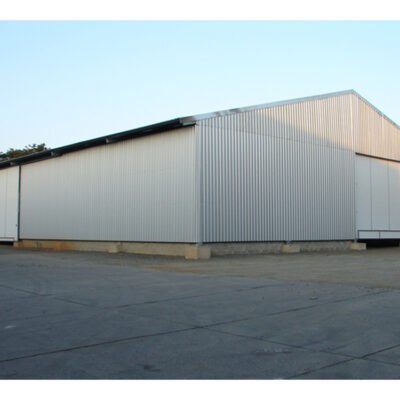 Light Steel Structure Workshop Building Portal Frame Industrial Factory Warehouse Wind Resistant Fast Assembly Durable