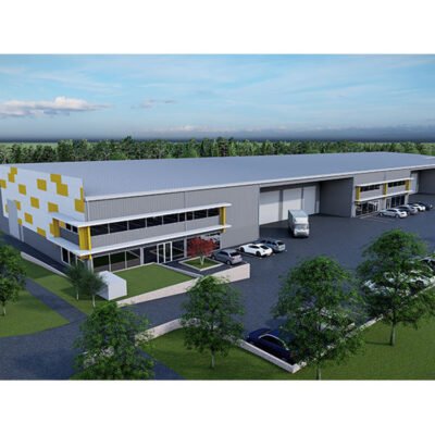 Multi-Storey Steel Structure Building for Office