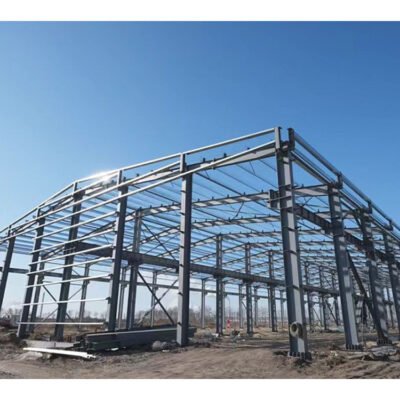 Modern Steel Structure Multi-Storey Prefab Apartment House Office Building Supermarket Commercial Building