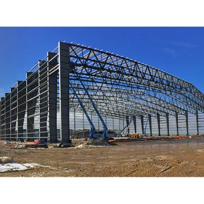 Beautiful and Exquisite Steel Structure Factory Production Workshop Large Modern Steel Structure Frame Workshop