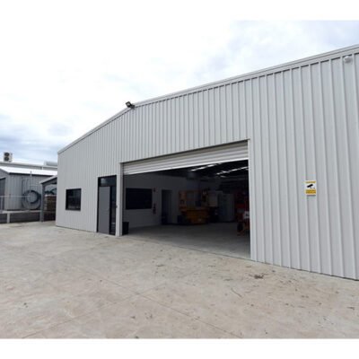 Steel Structure Building for Warehouse and Garage Light Steel Frame Modern Design Steel Workshop Customized Color Certified