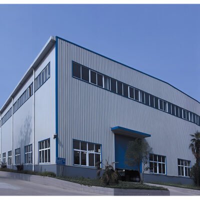 Haibo Insulated Fireproof Single Story Steel Structure Workshop Industrial Shed Prefabricated Metal Building Factory Storage