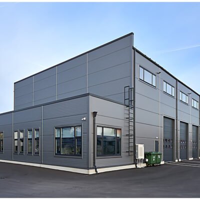 Hot-Dip Galvanized Steel Structure Building for Workshop