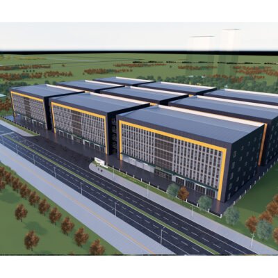 High Strength Steel Structure Warehouse Prefabricated Industrial Factory Building Workshop for Large Project