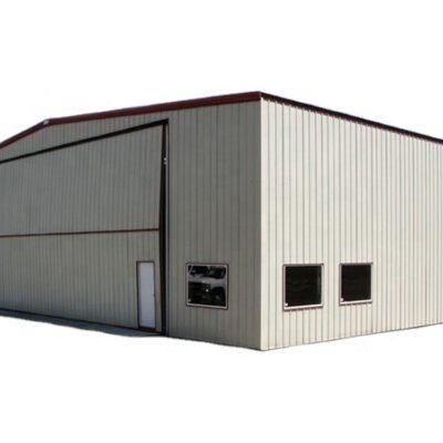Industrial Style Outdoor Storage Warehouse Shed Weather-Resistant and Durable Steel Structure