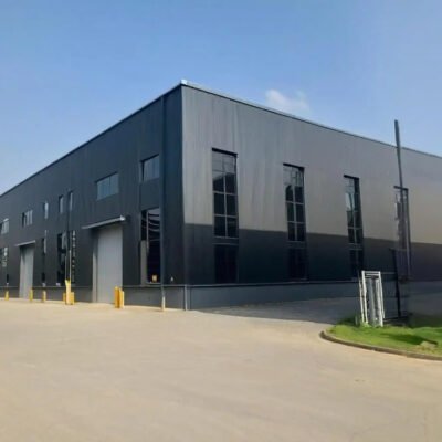 Durable Steel Structure Building Logistics Center Modern Industrial Warehouse Shed Workshop with Competitive Factory Price