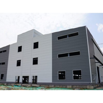 Steel Structure Warehouse Industrial Storage Building Fast Installation Steel Frame Factory