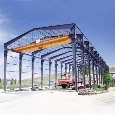 Steel Workshop Warehouse Factory Building PEB Prefabricated Steel Structure Custom Industrial Building