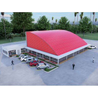 Steel Structure Guard Booth and Gate House