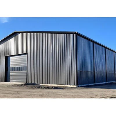 Industrial Modern Wide Span Prefabricated Steel Building Cold Storage Warehouse Workshop Epoxy Coated Solid H-shape Steel Beam
